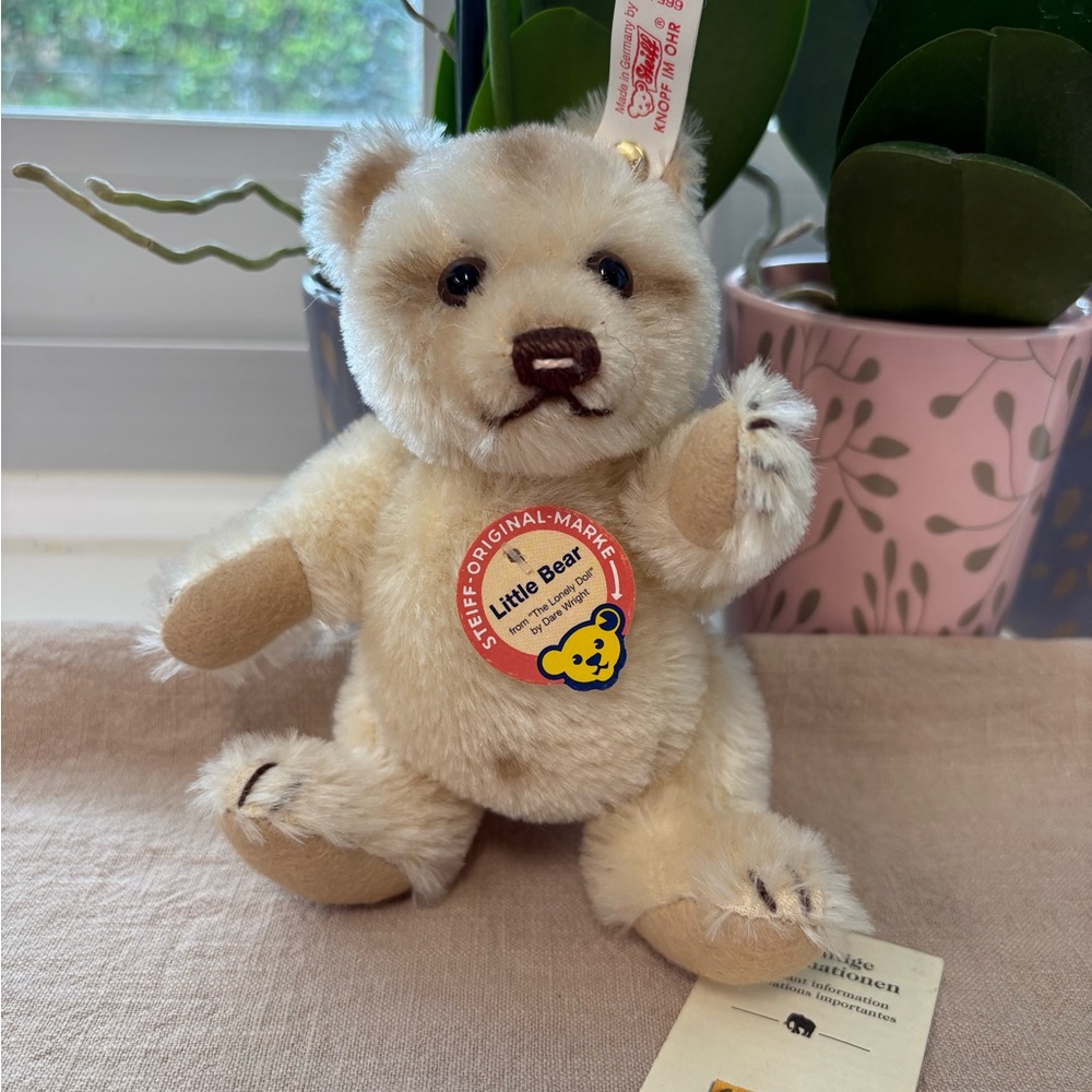 Vintage Steiff Little Bear, 1996, Mohair, Germany, Ltd Edition 1591/2500